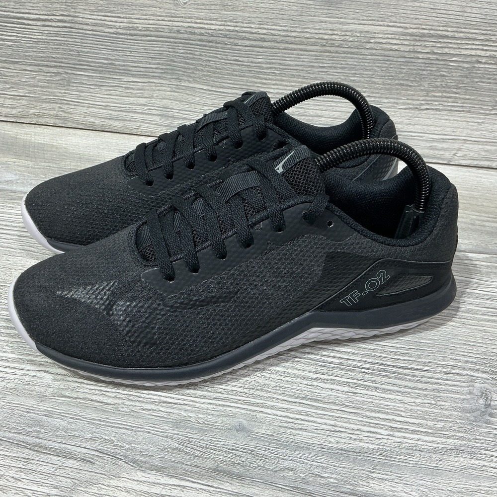 Mizuno Tf-02 Cross Trainer Performance Sneakers Shoes Black Men's Size 7